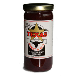 Taste of Texas Sweet and Hot Cranberry Relish