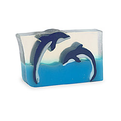 Primal Elements Handmade Glycerin Soap, Dueling Dolphins