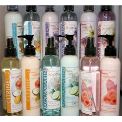 TS Pink Body Lotions and Body Sprays
