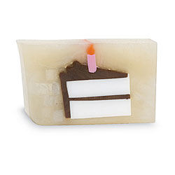 Primal Elements Handmade Glycerin Soap, Birthday Cake