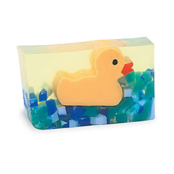 Primal Elements Handmade Glycerin Soap, Rubber Duck