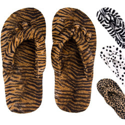 Pedi-Couture Sandals- Animal Print