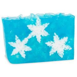 Primal Elements Handmade Glycerin Soap, Snowflakes