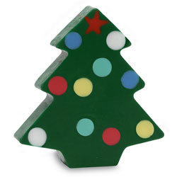 Primal Elements Handmade Glycerin Soap, Christmas Tree
