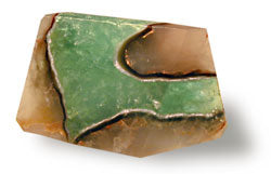 Aqua Geode Soap Rock